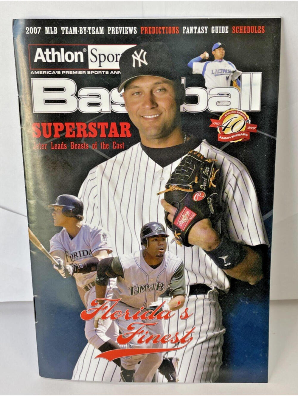 Athlon Sports Annual Baseball MLB 2007 Team by Team previews Derek Jeter